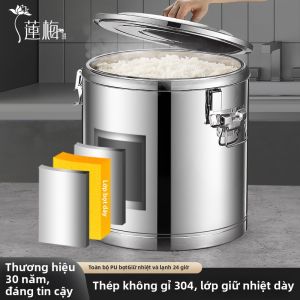 Xô Cách Nhiệt Đa Năng Bằng Thép