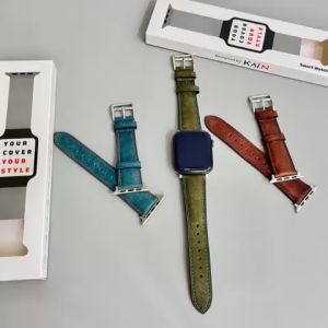 Dây Đeo Da Dành Cho Apple Watch Ultra / Apple Watch Series 1-8/SE/SE 2022 Kai.N_Genuine Leather - Hàng Chính Hãng