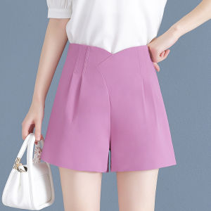 MEITESIJIAONU | High Waist Lightweight Wide Leg Shorts for Women