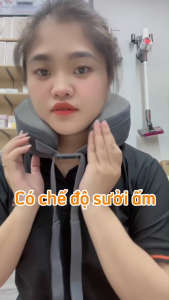 Mijia Máy mát xa thông minh 10 chế độ máy mát xa cổ và vai nóng liên tục nhiệt độ thư giãn giảm đau làm việc với ứng dụng Mi Home