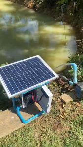 0บาท นอนซิบเนอร์กระจาย พร้อมแบตเตอรี่12A แผงโซล่าเซลล์ พร้อมปั้มน้ำท่อ1นิ้ว