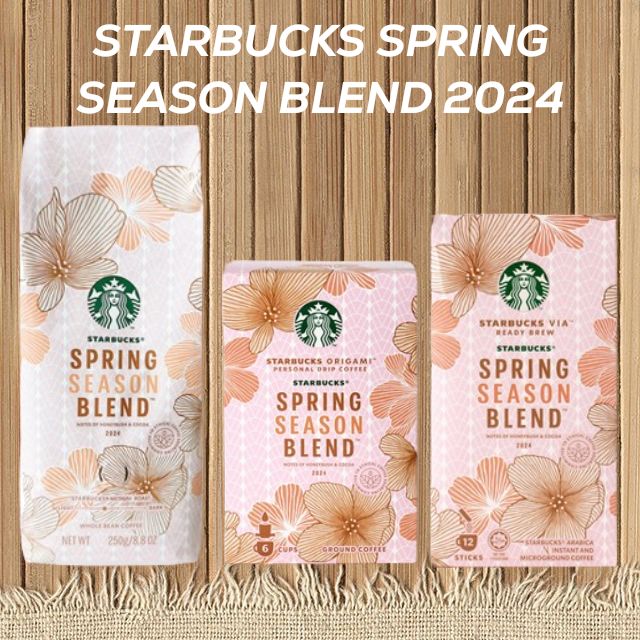 Starbucks Spring Season Blend 2024 Lazada.co.th