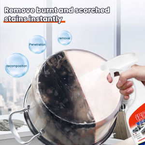 CHITIAN Stainless Steel Cleaner 300Ml Cookware Kitchen Cleaner Stainless Polisher Rust Remover Kitchenware Cleaner Pot Bottom Scale Cleaner Remove Black Dirt Metal Polish