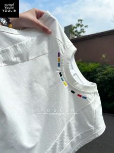 YOULIN | Embroidery Breathable Ice Silk Quick-Dry Mens Vest
