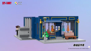Kalos Block 33004  Spy x Family Adventure Tailor Shop Set Gift Decoration Building Brick Toy