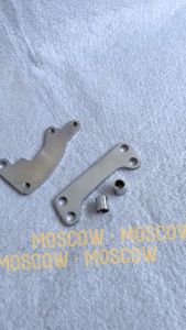 BRAKET KALIPER BRECKET PIRINGAN CAKRAM 220MM BRACKET DISC DEPAN 220 MM BREKET PIRINGAN CAKRAM DEPAN HONDA YAMAHA MATIC DUDUKAN KALIPER DISC 220 MM PNP BEAT VARIO SCOOPY FINO KARBU XEON MIO SMILE MIO J MIO SOUL MIO Z MIO 125