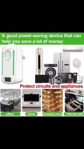 Electricity Saving Box - Safety Mute Power Saving - Intelligent Power Saver - More Worry Free - For Home Office Factory