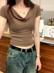 Áo nữ trễ vai phong cách trẻ trung xinh xắn D3606 💫 Áo Bra croptop nữ