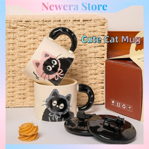 Cute Cat Birthday Gift Mug Premium Ceramic Office Girl Water Cup Souvenir Cute Cat Gift Cute Cat Mug