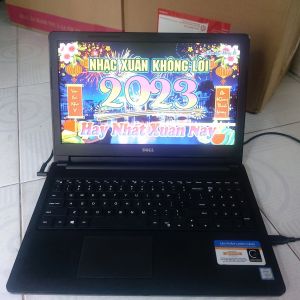 Laptop Dell core i3 thế hệ 6 Windows 11  màn hình LED lớn 15.6 inch âm thanh đầm ấm đầy đủ phụ kiện zin BH 1 năm