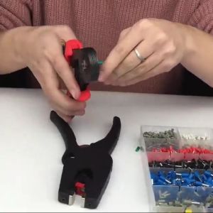 Retail and wholesale Tube-type terminal crimping kit HCS8 6-4A multi-specification multi-functional press pliers