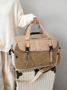 High Capacity Luggage-compatible Women Travel Bag