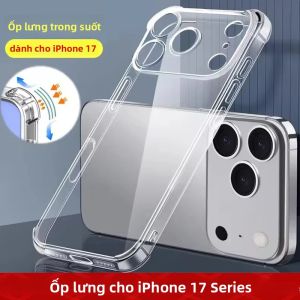 Ốp Điện Thoại TPU Silicon Mềm Trong Suốt Chống Sốc Chống Rơi Cho iPhone 17 Pro Max Tương Thích Với iPhone 17 17 Pro 17 Air
