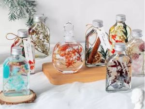 Herbarium Flower Bottle DIY Newbie Beginner Set Flower Bottle Gift DIY Memories Birthday Anniversary Wedding