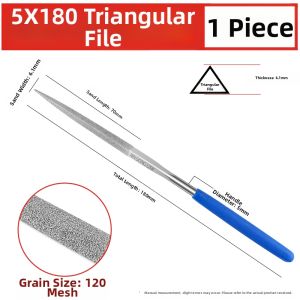 XINGONG | Titanium Coated Diamond Multifunctional Durable Files Set