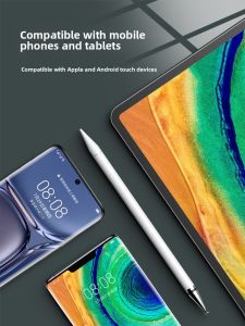 BZBC | Universal Capacitive Stylus Pen Touchscreen Pen For Mobile Phones Tablets Android Apple iPad Xiaomi Huawei Learning Machine Live Broadcast Magnetic Attraction Handwriting Pen