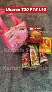 (40 PCS MINI) Tas Pesta Ulang Tahun Anak Karakter / Tas Pesta Ultah Anak Karakter Murah / Goodie bag ultah karakter bebas request /souvenir ultah free design /Tas ulang gratis tambah nama dan foto anak/ tas ultah termurah dan terlaris