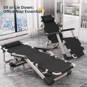MLZH | Lounge Chair Dual-use Reclining Foldable Bed