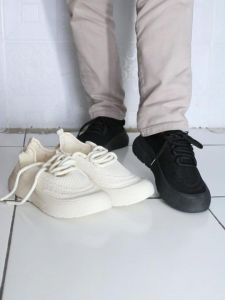 RUIMO SEPATU 818 Casual Trendy Import Korea - Sneakers Kulit Polos Gaya Korea/Spandeks
