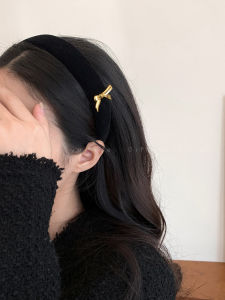 French Vintage Large Hair Clip & High Hairline Styling Hairband