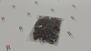 120pcs Refill Amplas Ring + 12pcs Mandrel Amplas Drum Untuk Mini Grinder BR089 Kertas Gosok Bulat