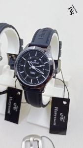 HARYXSON OXFORD DM49215 JAM TANGAN WANITA TALI RUBBER LEMBUT TAHAN LAMA MESIN QUARTZ ANALOG BONUS BATREI CADANGAN