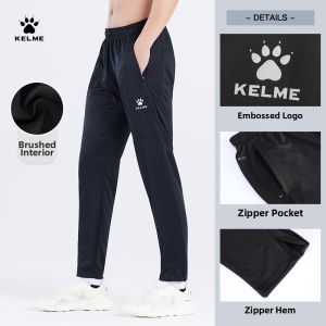 Kelme | Insulated Tapered Training Football Pants for Kids