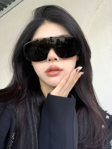 แว่นกันแดดกีฬากลางแจ้ง วิ่ง ปีนเขา ป้องกันลม ตกปลาน้ำแข็ง แว่นกันแดดกันแดดสำหรับผู้ชายและผู้หญิง ขนาดใหญ่ แว่นกันแดดกันแดดแบบยูวี