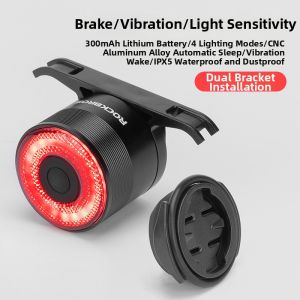 RockBros | Smart Brake Sensing Bicycle Rear Light