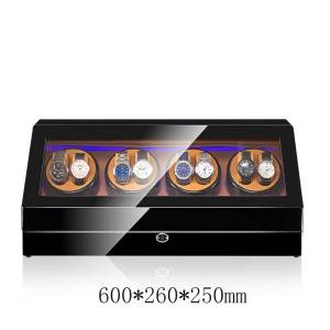 Windtoptime Germany Household Watch Shaker Mechanical Watch Winder Automatic Rotating Watch Storage Box Solid Wood Material