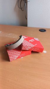 Kampas Rem Belakang Indopart Firodo Mio Xeon GT & Soul Nouvo Brake Shoe