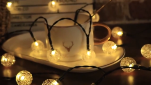 จัดส่งภายใน 8 ชั่วโมง ฟโซล่าเซลล์ ไฟ ledลูกบอลแก้ว ไฟประดับไฟไฟคริสมาส ไฟวินเทจ ไฟแอมเบียนท์สำหรับตกแต่งสวนบนระเบียง กันน้ำกลางแจ้ง8โหมด