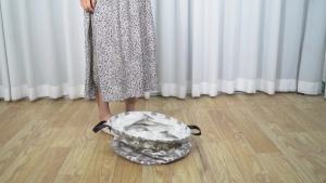 KUNRO Baby Laundry Basket Baby Hamper for Nursery Elephant Toy Storage Bin Organizer for Kids Clothes Room Decor