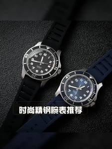 Mens Trendy Diver Watch Automatic Mechanical Movement Sapphire Glass 316 Stainless Steel Case 10atm Water Resistant 42mm Watch