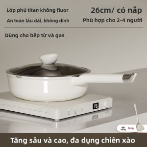 YIZHIFU | Chảo chiên chống dính không phủ lớp Titan cho gia đình