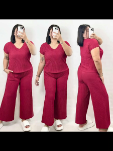 JHINKYFREE MISTERY GIFT FREE SHIPPING COD Textured V neck Blouse and Pants Terno Set Office Casual Formal Wear - xs to large - classy and elegant - timeless classic - timeless piece - casual office or party - classic piece - super kapal ng tela - h