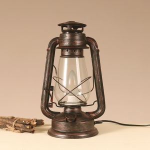 Retro Nostalgic Outdoor Camping Tent Lamp Oil Lamp Plug in Chargeable Decorative Ornaments for Homestay Lighting And Decoration
