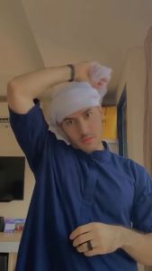 SORBAN PUTIH ALMAS GUTROH PERSEGI SORBAN HABIB LUTFI SHEMAGH IMAMAH SORBAN PUTIH POLOS SEGI 4