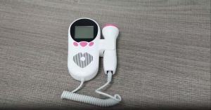 Home Fetal Doppler Heartbeat Monitor Radiation-Free LCD Curve Display Pregnant Baby Heart Rate Detector