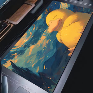 Bandai | Anime Computer Mouse Pad Pokemon Charizard Gamer Mouse Pads Gaming Mousepad Soft Desk Mause Pad Edge White Keyboard Mouse Carpet