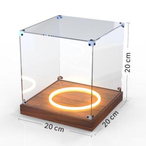 Dustproof Acrylic Display Box for Signed Balls