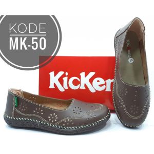 Sepatu Wanita Kickers Slip On Kode MK-50