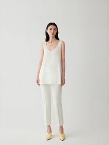ICICLE | Cotton Textured Nine-tenths Pants