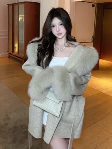 CHANGTONG | Áo Khoác Dài Phong Cách Hàn Quốc Elegante cho Mùa Thu