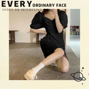 LHMonday New Collection💰 ชุดเดรสเสื้อคอวีส 4 สี สบายผ้านิ่ม ราคาถูกใจ สุภาพใส่ 4 ซื้อที่ไหนถูกต้อง