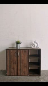 Shoes Cabinet ~ KATE Shoe Cabinet with 2 Doors & Racks (SC 8002)