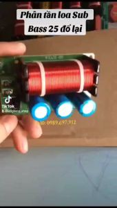 Phân tần loa sub | Giá 1 mạch | Mạch phân tần loa sub Weah-85 | Dùng cho loa siêu trầm 12m đến 25cm