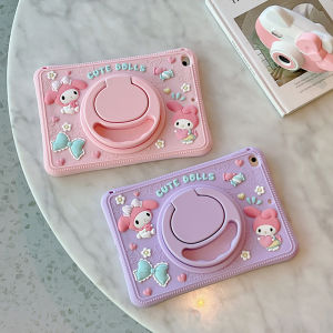 Samsung Galaxy Tab A9 + Protective Case S9fe Silicone plus Cartoon A8 All-Inclusive S9 Tablet for A7lite Drop-Resistant 8.7-Inch P610 Rotatable 12.4