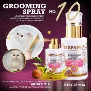 Pinkpawpal Grooming Spray No.10 (T10 30ml / R10 135ml / L10 3800ml)