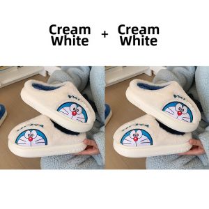 XIXITIAO | Doraemon Cute Slipper Warm Non-slip